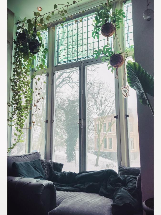 Lovely, 1898 Jugendstil Design Apartment, Old Haarlem City Centre, Fully Renovated With Parkview Near Amsterdam And Zandvoort, Bloemendaal Beach Exterior foto